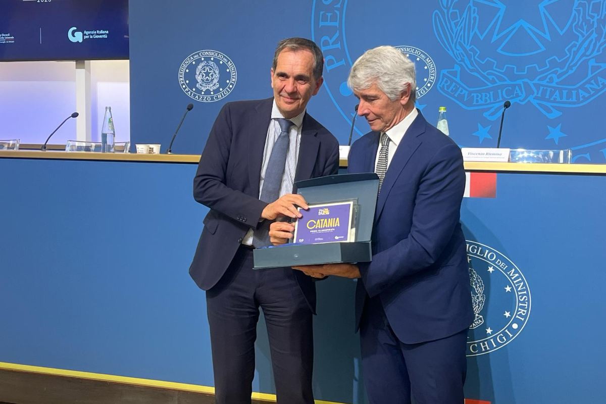 Catania premiata come Città dei Giovani 2025, Trantino: “Messe in campo tante iniziative”