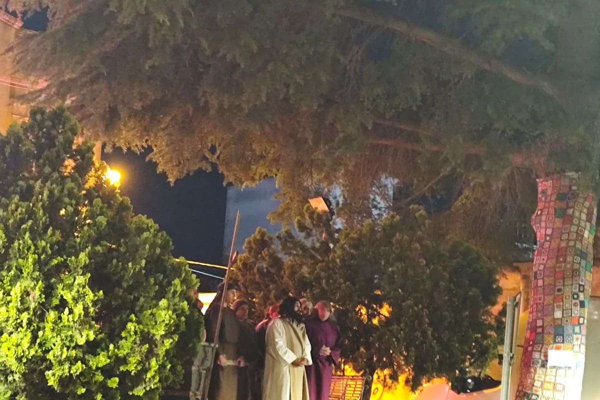 Via Crucis vivente di San Pietro Clarenza 2025 - foto qds