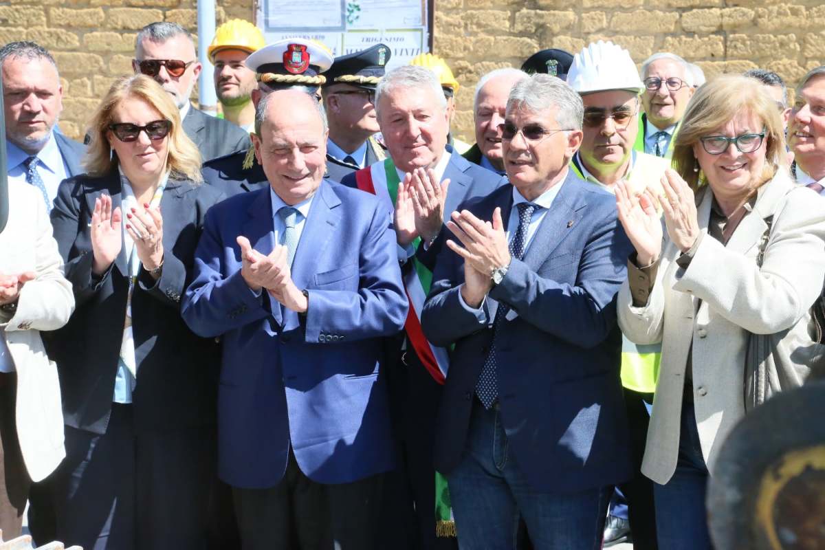 FOTO | Al via i lavori della rete idrica ad Agrigento, Schifani: “Promessa mantenuta nell’anno di Capitale della cultura”