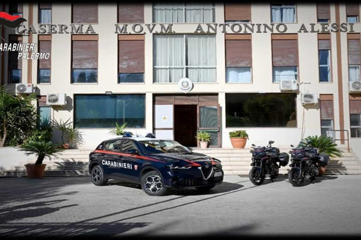 Getta la droga dal finestrino dopo l’alt dei Carabinieri: arrestato spacciatore a Trabia