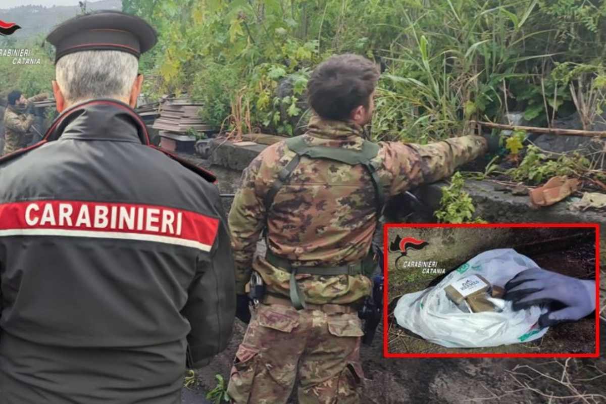 In casa con droga e bombe artigianali: arrestato 57enne a Mascali