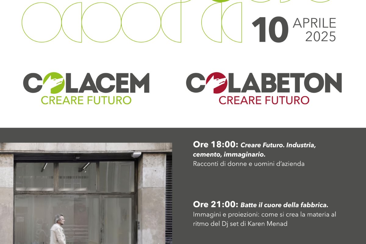 Colacem e Colabeton presenti alla Design Week di Milano