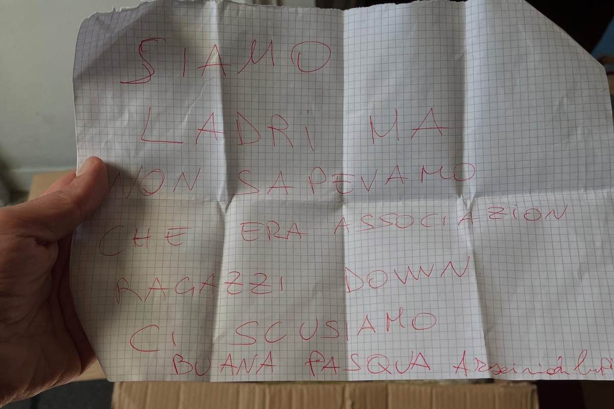 Restituite le colombe rubate a Vita21: “Siamo ladri ma non sapevamo fosse un’associazione di ragazzi Down”