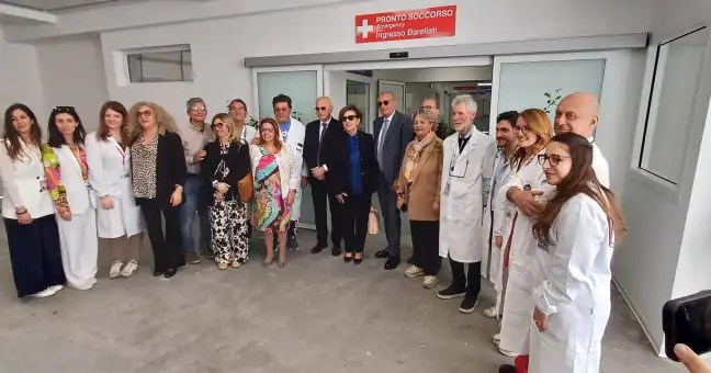 Inaugurata la nuova area del pronto soccorso dell’ospedale Cervello di Palermo