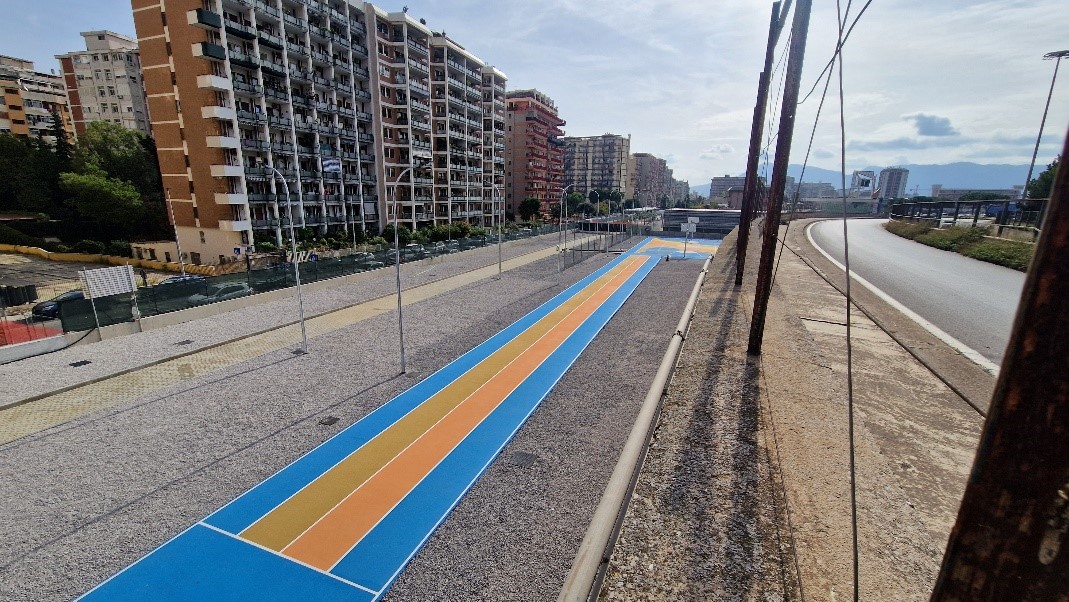 Riqualificazione, consegnati lavori tra fermata “De Gasperi” e “San Lorenzo Colli”