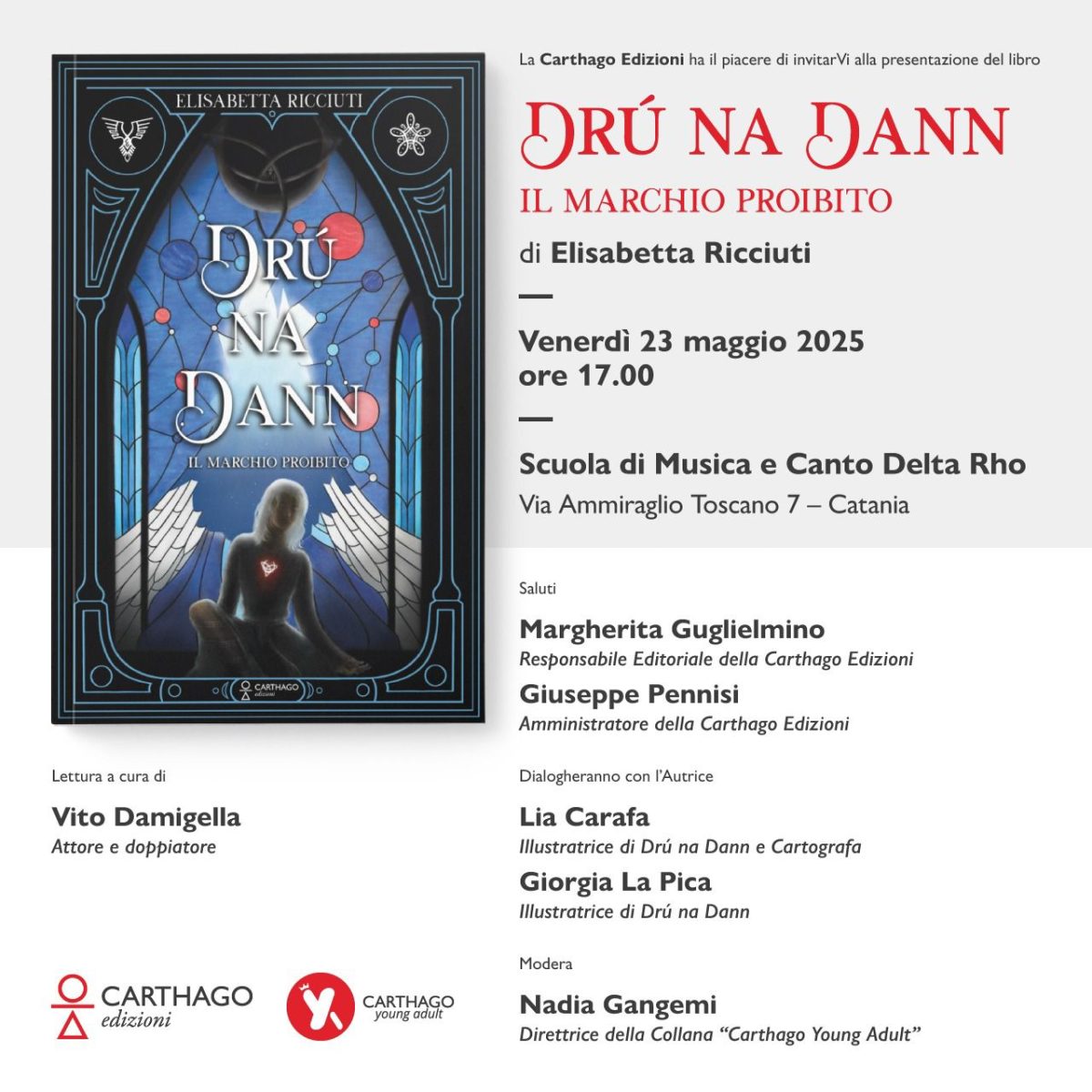Esordio letterario per Elisabetta Ricciuti: a Catania la presentazione del suo romanzo fantasy