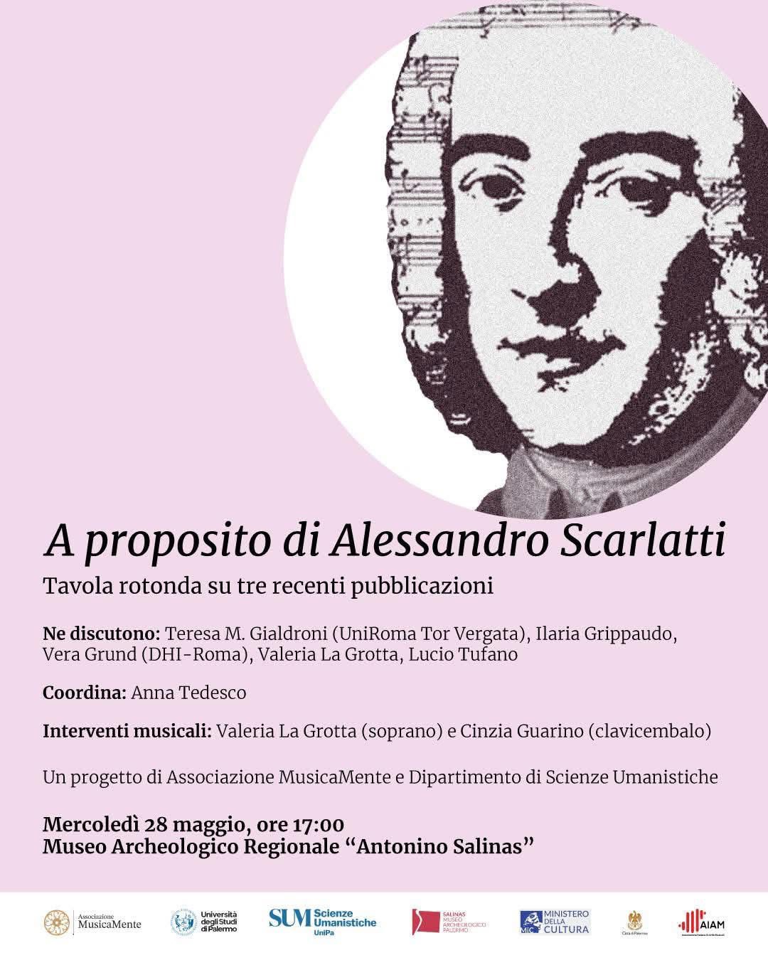 “Omaggio a Scarlatti. Genio Palermitano” il progetto di MusicaMente dedicato al compositore barocco Alessandro Scarlatti