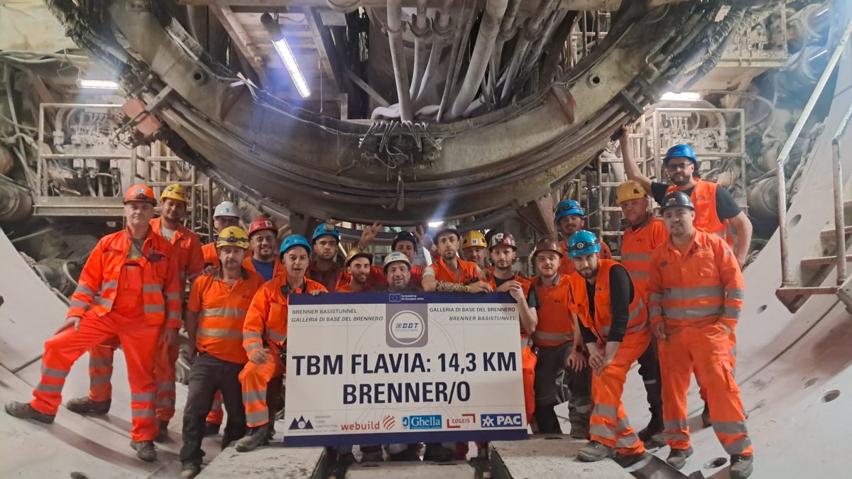 Ultimati gli scavi in Italia per la Galleria di Base del Brennero, il tunnel ferroviario più lungo al mondo