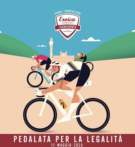 Ciclismo storico, a Siena la Pedalata per la Legalità