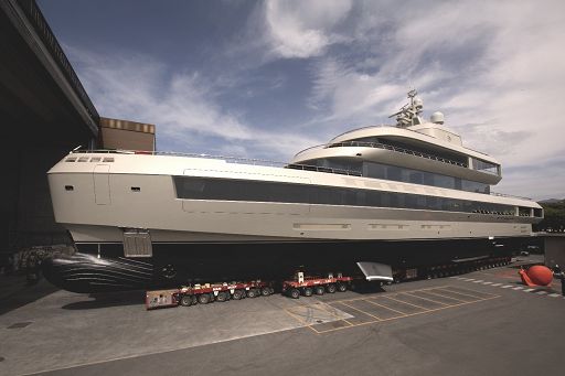 The Italian Sea Group: varato il megayacht Admiral Armani 72 m