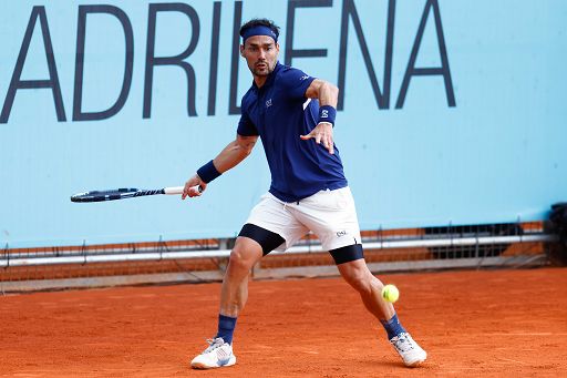 Tennis, fuori Bellucci e Fognini al passo d’addio a Roma