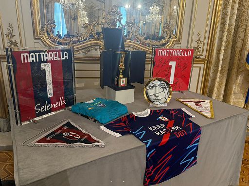 Coppa Italia, Malagò a Mattarella:Milan e Bologna qui per onorarla