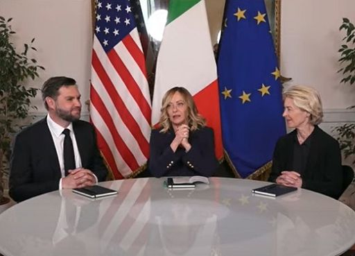 Meloni: confronto costruttivo con Vance e von der Leyen