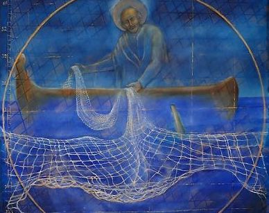 Papa, omaggio di Veneziano con l’opera ispirata all’Anello Piscatorio