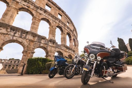 Moto, a Medulin in Croazia il Rally europeo Hog Harley-Davidson