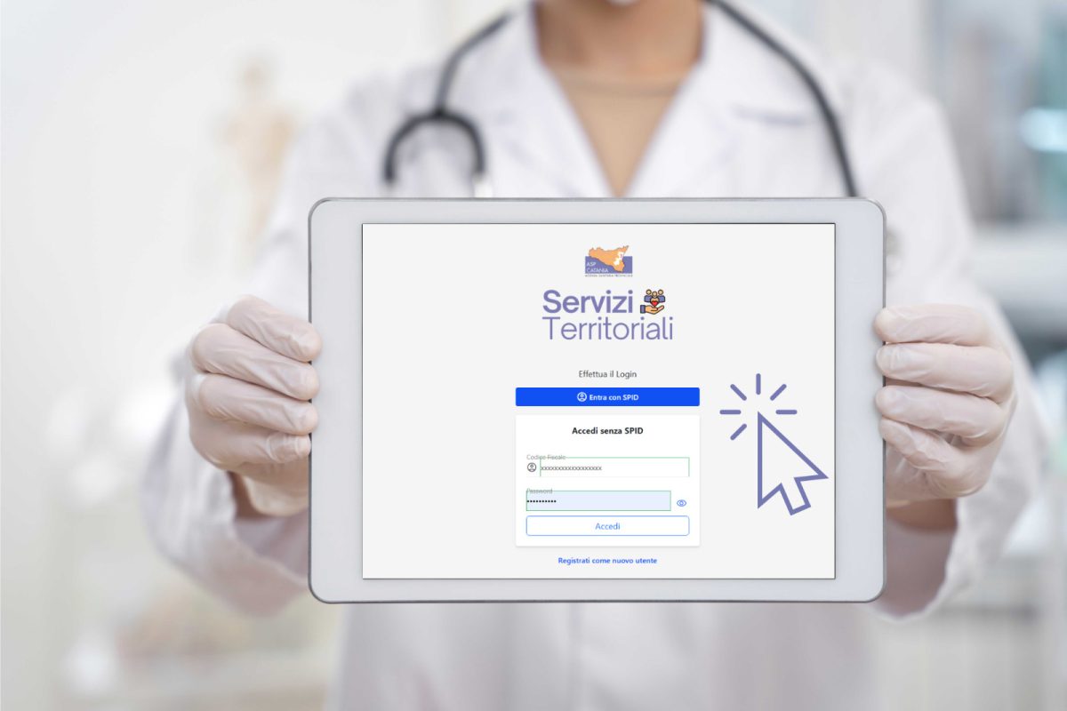 Asp di Catania, arriva la nuova piattaforma “ASP Con te – Servizi Territoriali”