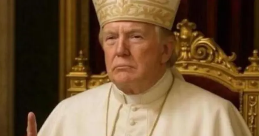 Trump diventa ‘Papa’ sul suo account social: il post è virale