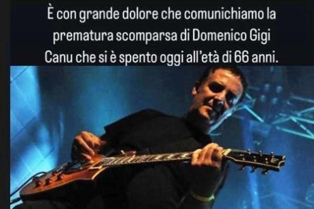 Lutto nel mondo della musica, morto a 66 anni Domenico Canu: era chitarrista dei Planet Funk