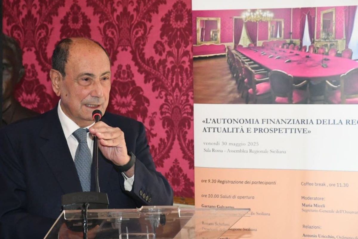 Schifani: “Da Mef ok a tavolo di confronto per revisione norme di attuazione finanziarie” Schifani: “Da Mef ok a tavolo di confronto per revisione norme di attuazione finanziarie”
