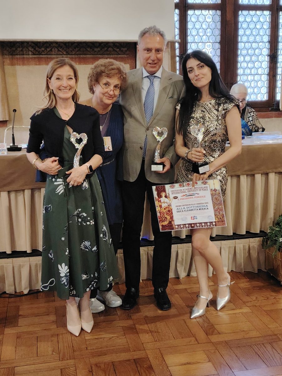 La ONG svizzera “International Universum Academy” premia 2 palermitani: Rosa Maria Sciortino e Andrea Giostra