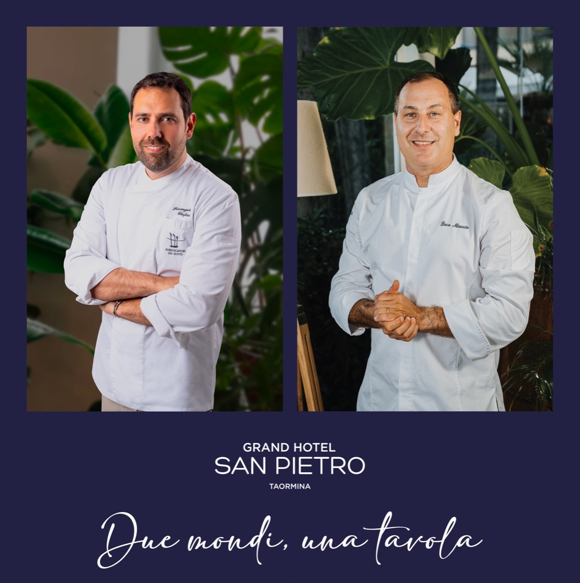 “Due mondi, una tavola”: incontro tra alta cucina e pizza al Grand Hotel San Pietro