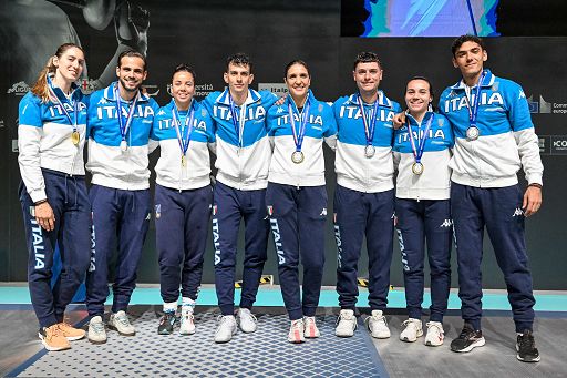 Europei di scherma: Italia oro fioretto donne, Sciabola d’argento Europei di scherma: Italia oro fioretto donne, Sciabola d’argento