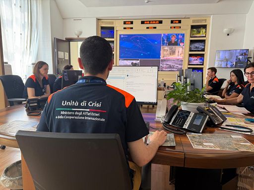 Parte domenica charter per italiani che vogliono rientrare da Israele