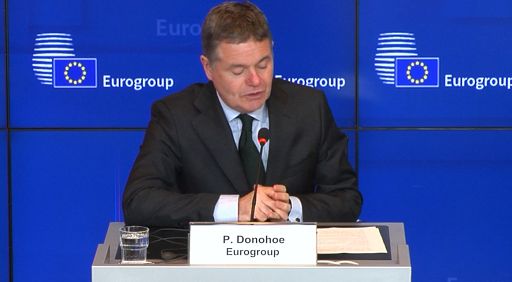 Eurogruppo, Donohoe si candida a un nuovo mandato da presidente