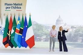 Meloni presiede con von der Leyen vertice per l’Africa: 1,2 mld di investimenti