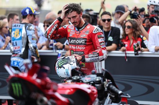 MotoGp, Bagnaia deluso: “Mi spiace volevo far di più per i fan”