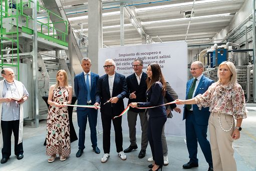 Cons. Prosciutto San Daniele inaugura impianto per riciclo sale esausto