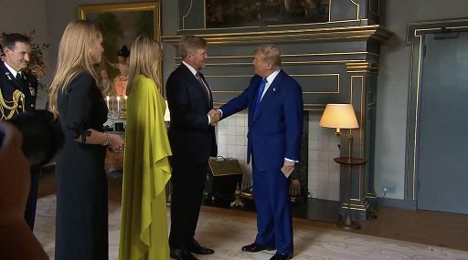 Usa, Trump giunto a Palazzo Huis Ten Bosch per cena leader Nato