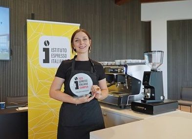 Giulia Ruscelli prima donna a vincere Espresso Italiano Champion