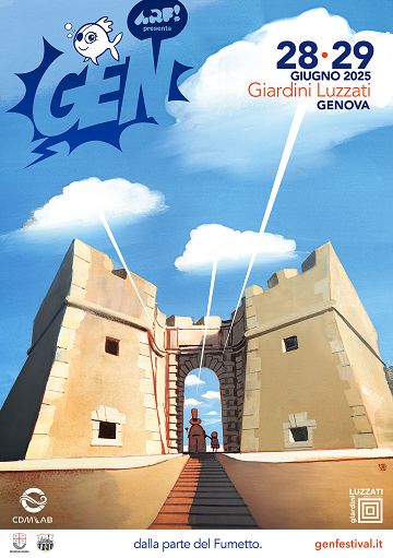 GEN Festival 2025, a Genova due giorni tra fumetti, creatività e musica