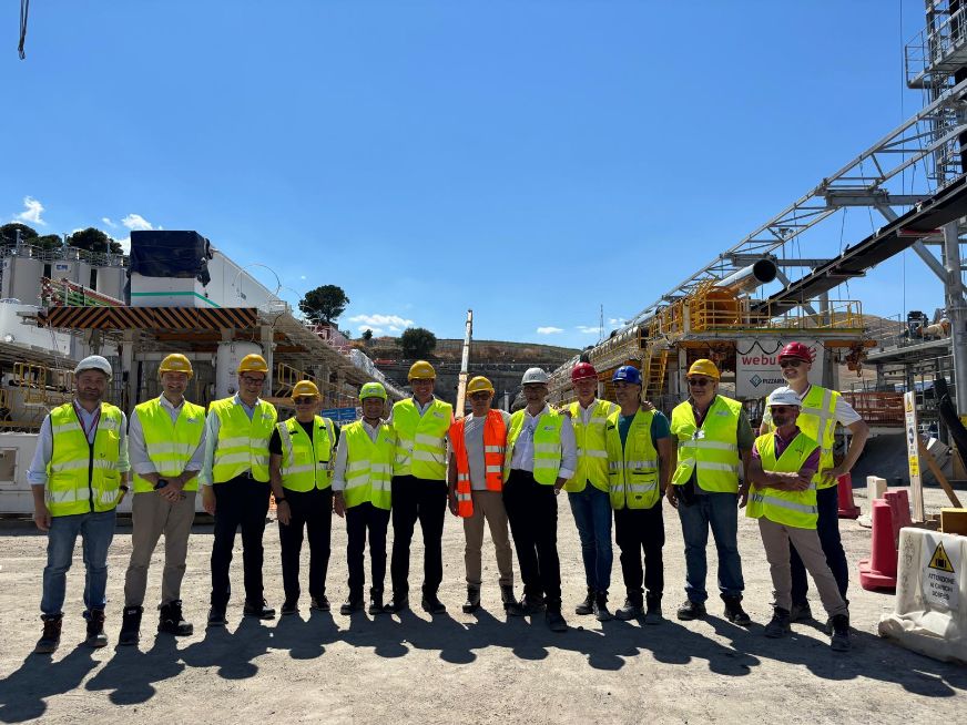 Ferrovie, sopralluogo di Aricò nel cantiere della Palermo-Catania: “Entro il 2025 apre la Bicocca-Catenanuova”