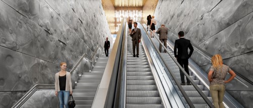 FOTO | Moderne, funzionali, green: ecco come saranno le nuove stazioni della metropolitana di Palermo