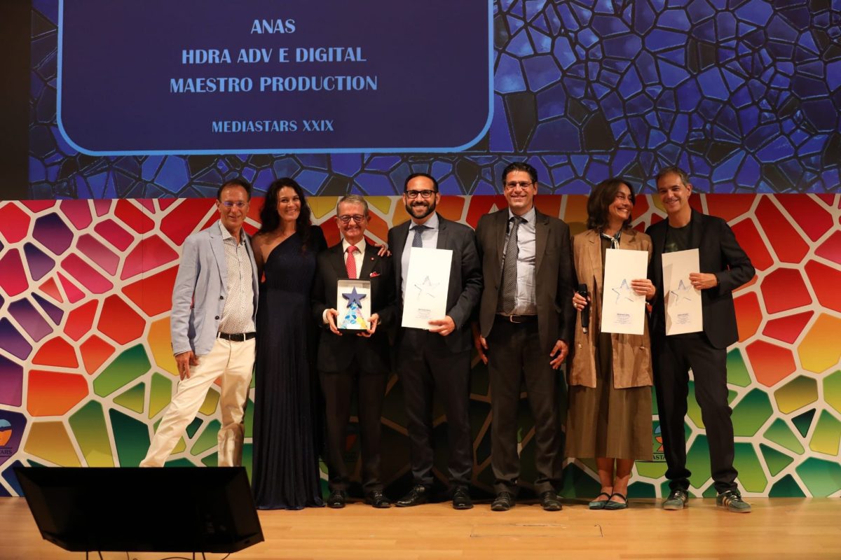 Anas vince due premi Mediastars per lo spot sulla sicurezza stradale