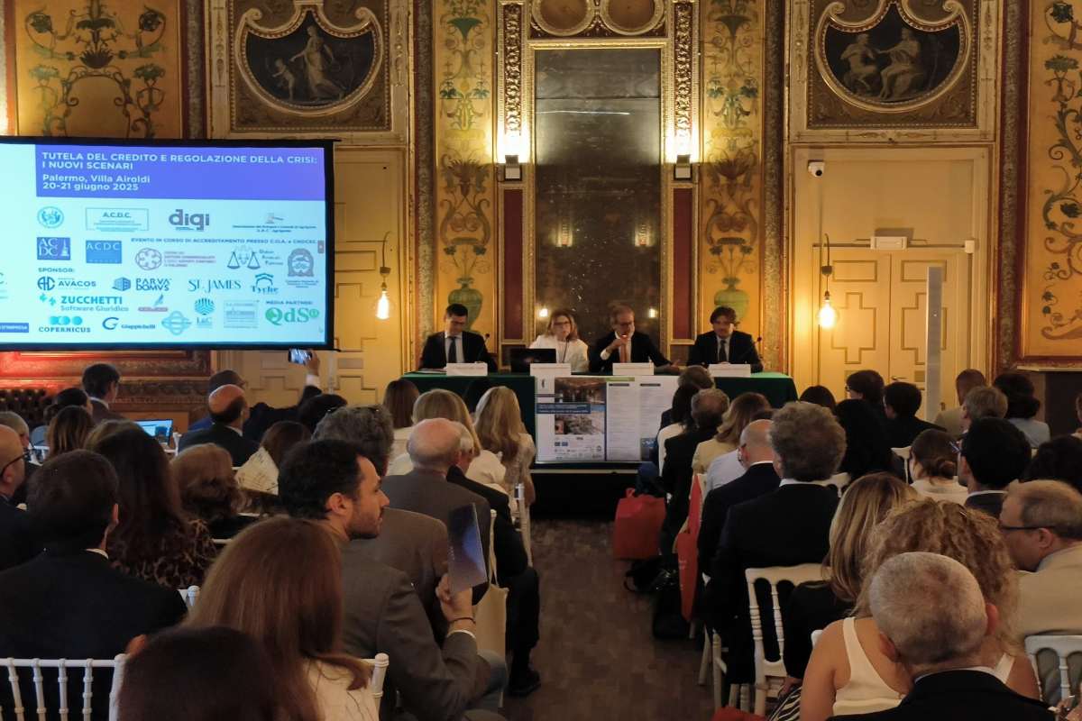 Crisi d’impresa e tutela del credito, sinergia tra saperi al convegno di Palermo