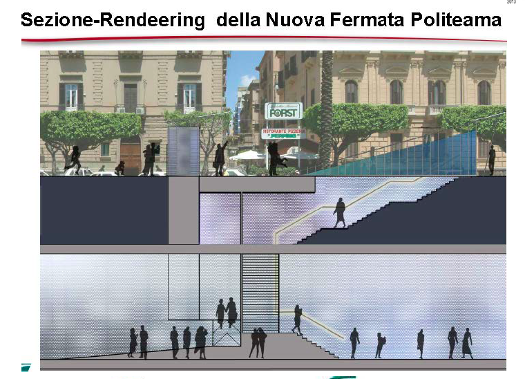FOTO | Moderne, funzionali, green: ecco come saranno le nuove stazioni della metropolitana di Palermo