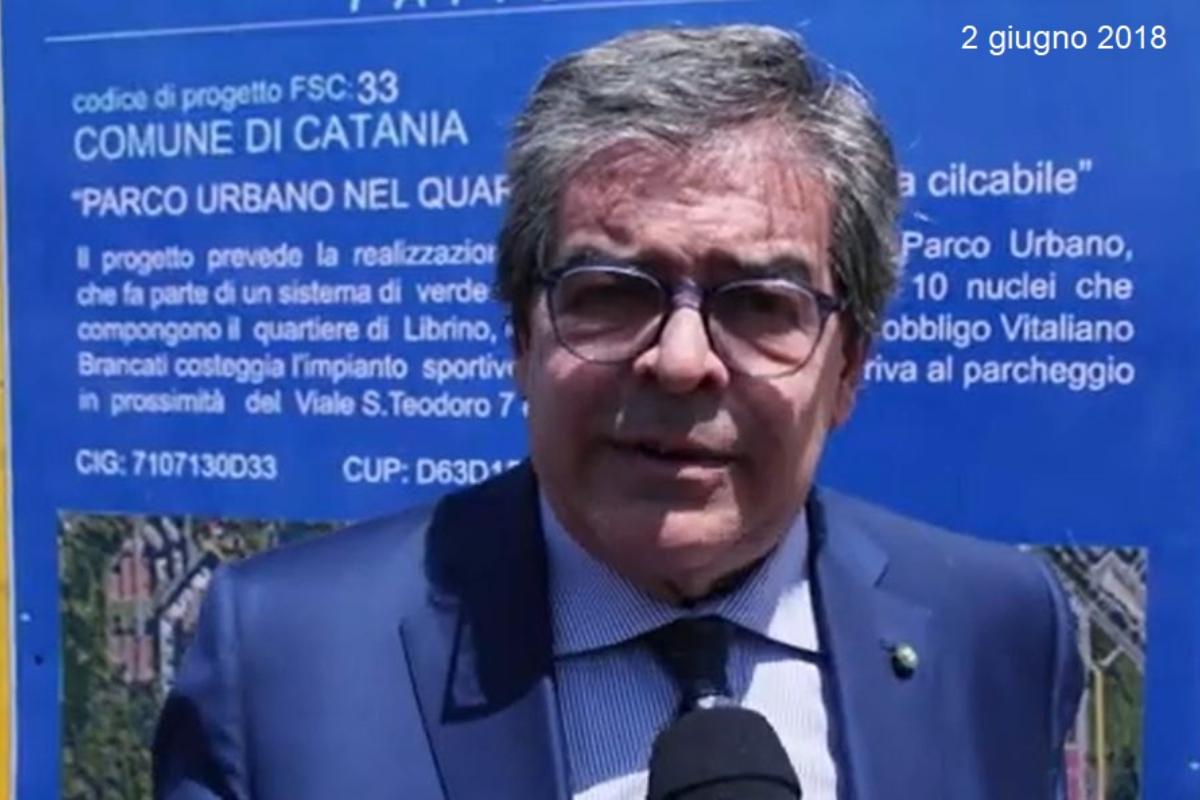 Catania, Enzo Bianco: “Bene la liberazione del Lungomare, ma è un progetto del 2018”