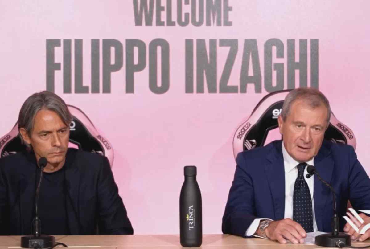 Palermo, “Pippo” Inzaghi si presenta: “Portiamo la città dove merita. Accoglienza? Non ho dormito la notte”