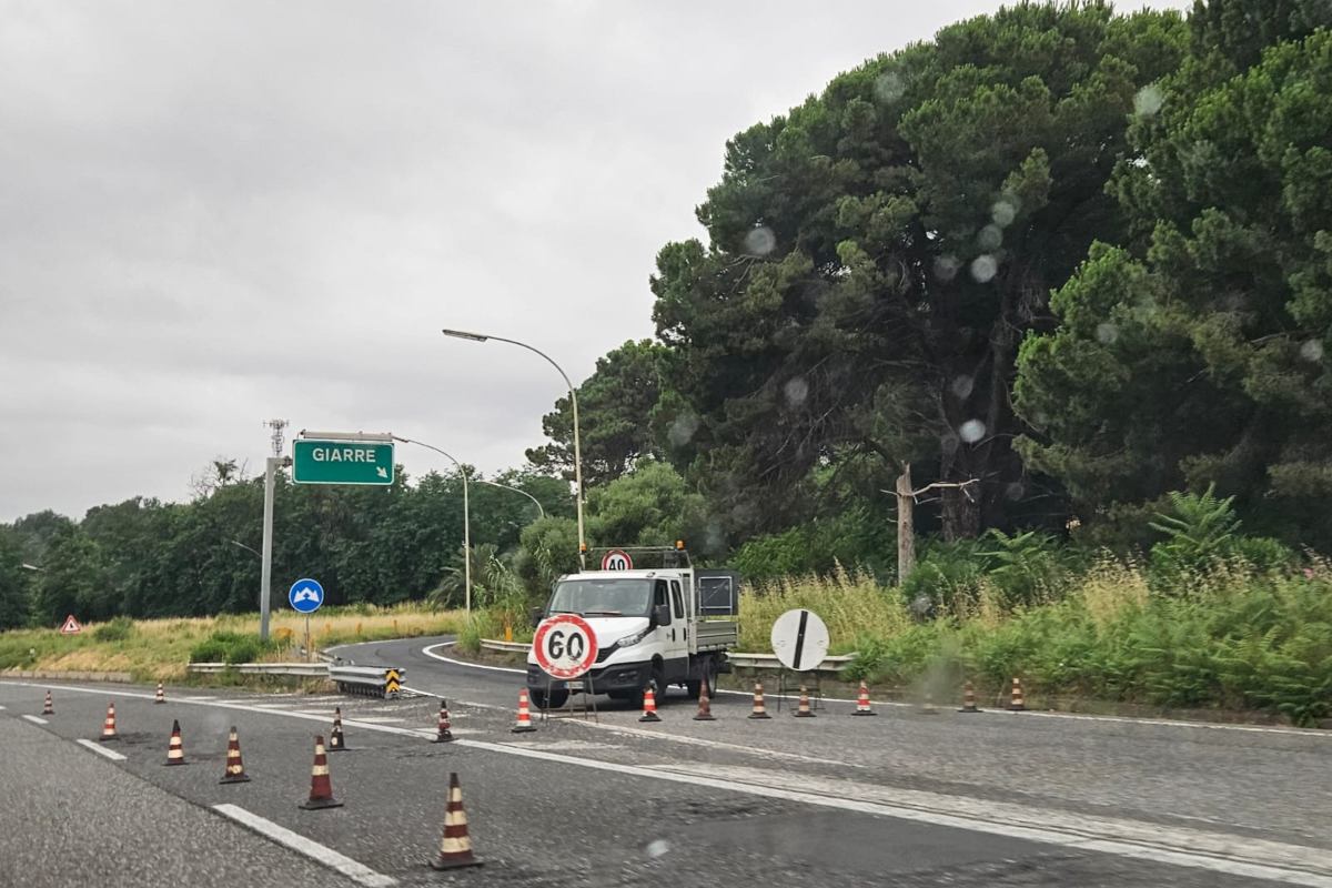 A18 “Catania-Messina”, fuga di gas: chiusura totale dello svincolo di Giarre