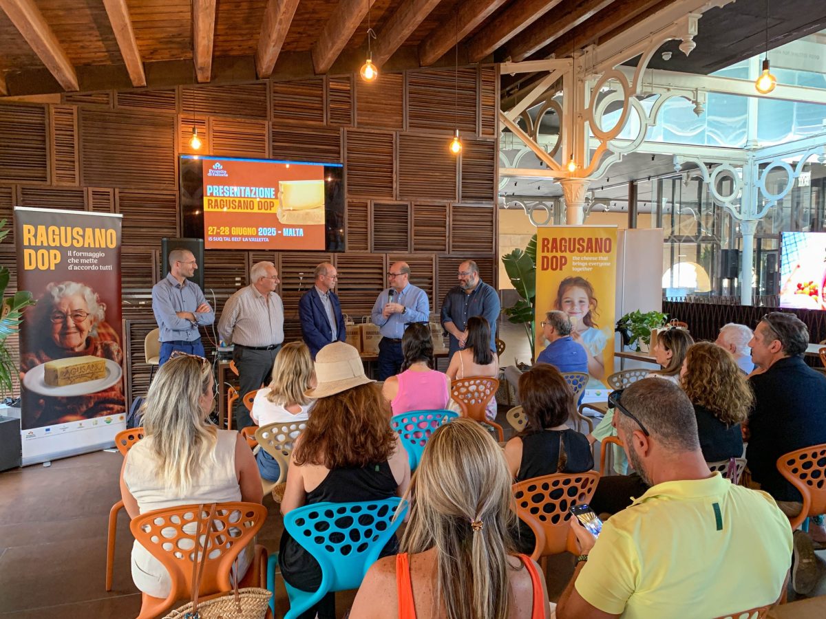 Il formaggio Ragusano Dop conquista Malta con degustazioni e incontri con operatori e consumatori