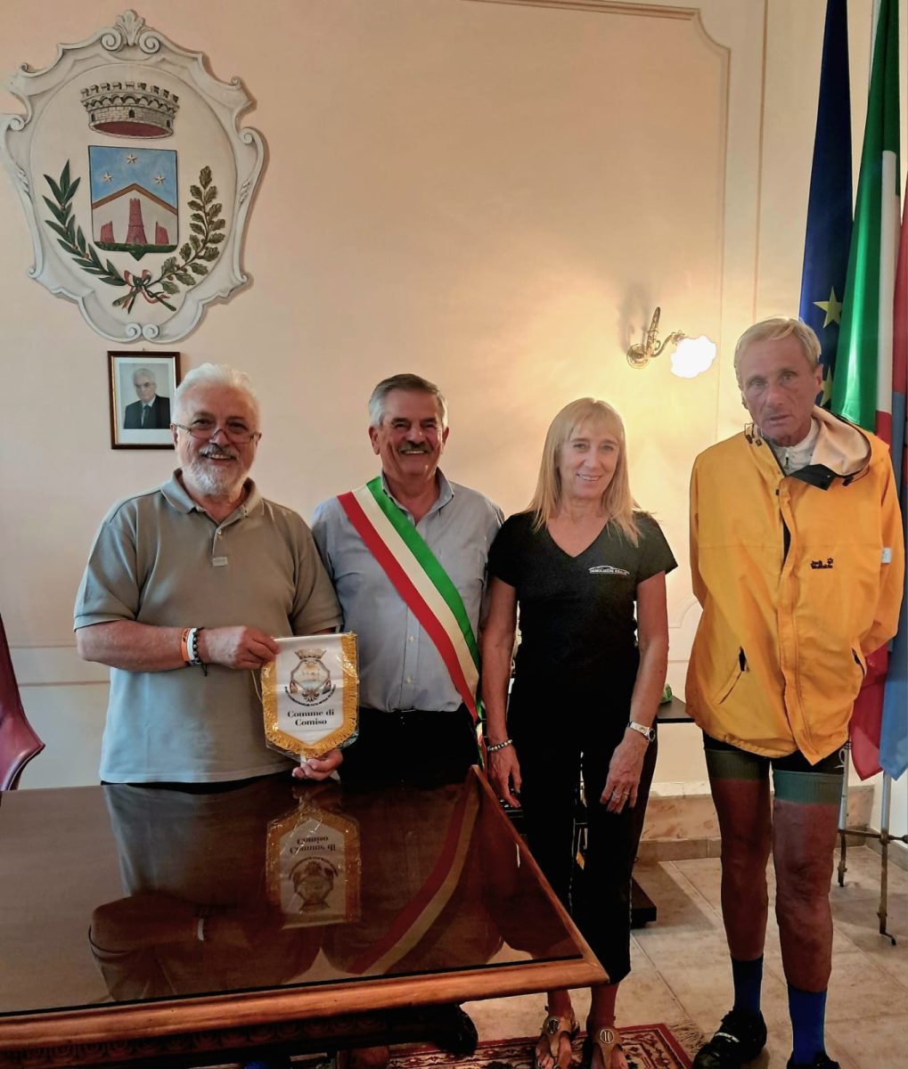 Da Comiso a Sondrio, il viaggio in bici di Leonardo Cavazzi approda in Liguria a Cengio, nei luoghi ndel cuore