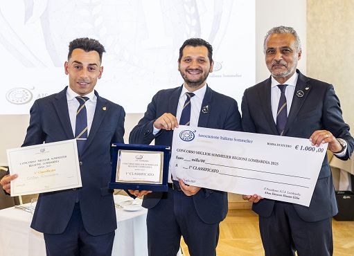 Vino, Cristian Russomanno è il Miglior Sommelier della Lombardia 2025