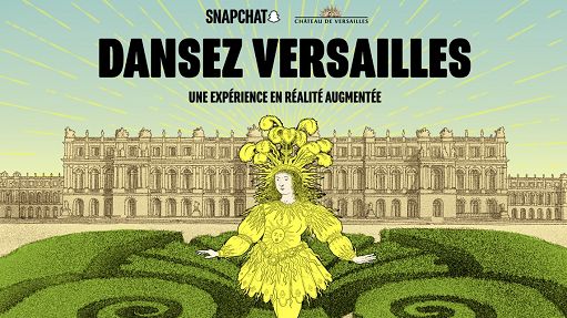 Realtà aumentata a reggia di Versailles: progetto tech con Snapchat Realtà aumentata a reggia di Versailles: progetto tech con Snapchat