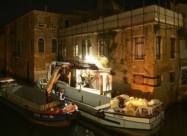 Venezia, Banca Ifis completa messa in sicurezza murale di Banksy