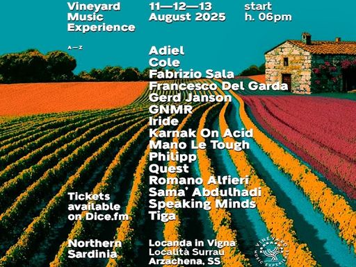Vineyard Music Experience: vino e musica elettronica in vigna in Gallura