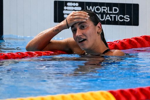 Nuoto, Quadarella d’argento nei 1500 ai mondiali