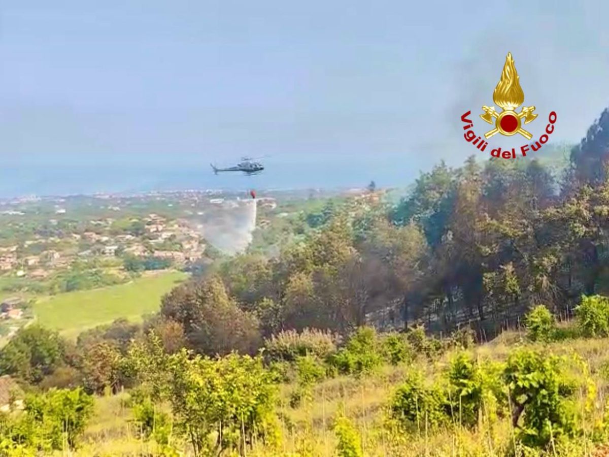 Sicilia in fiamme, oltre 3.000 interventi in una settimana: l’allarme dei Vigili del Fuoco